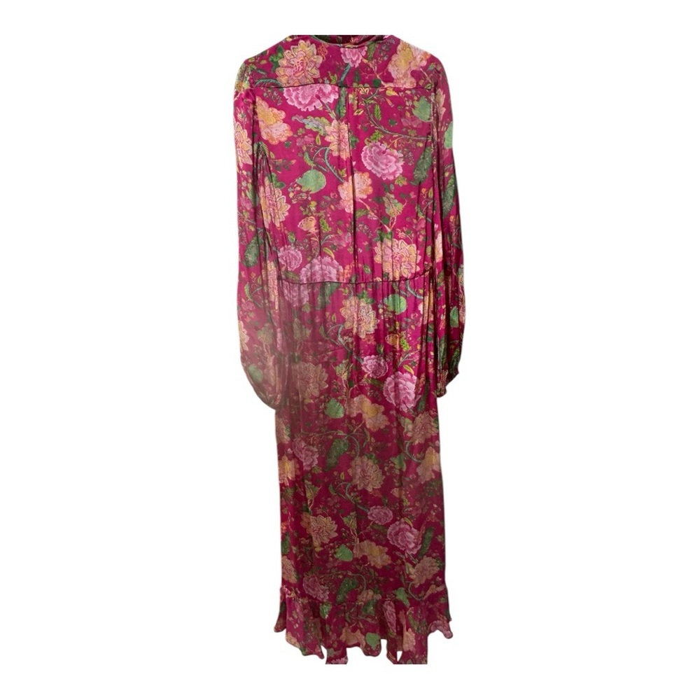ROCOCO SAND Chloe Wrap Maxi Dress in Pink Size XS Long Gown​ - Picture 4 of 9